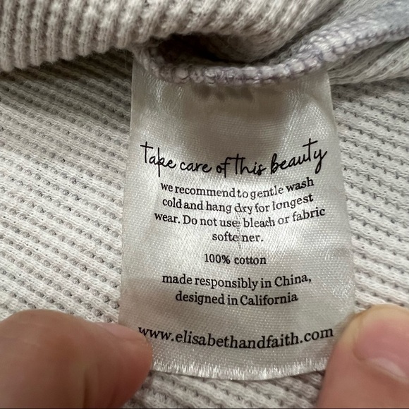 Elizabeth Faith TAYLOR SWIFT Purple Waffle Knit Lounge Pajama Set Youth 2XL EUC - Picture 5 of 10